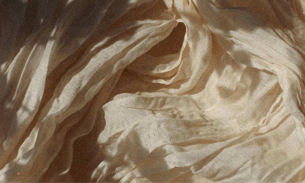 cozy linen in shadows