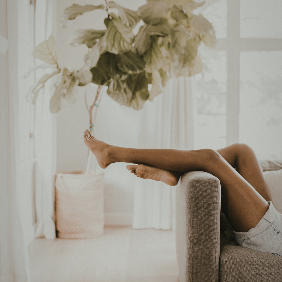 resting and slowing down during emotional healing and journaling practice